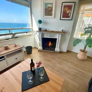 Apartamento Gatu Casa Muse Junto A La Playa, Vista Al Mar, Aire Acc, Terraza, Wifi Y Chimenea 
